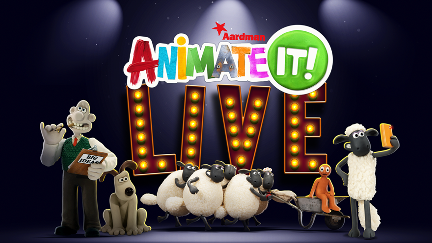 Animate It! Live | Aardman